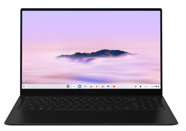 Samsung Galaxy Chromebook Plus: 15.6" Screen i3 Processor 256GB Storage 8GB Ram Neptune Blue (Open Box)